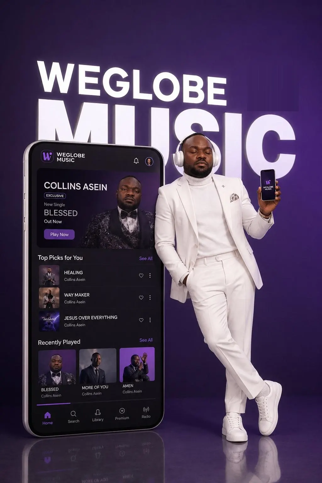 WeGlobe Music — Collins Asein